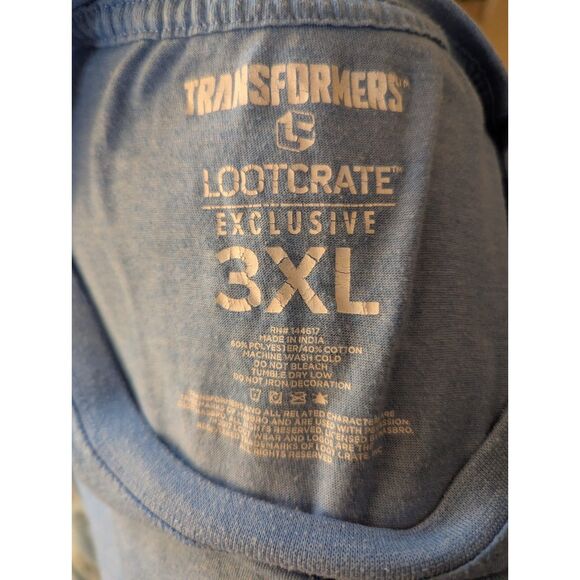 Transformers LootCrate Exclusive Optimus Prime Transforming T-Shirt - Size 3XL! - Picture 3 of 3